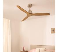 WIND STYLANCE NATURAL WOOD - Ventilateur De Plafond 40W Silencieux 100% Bois Plusieurs Tailles Sans Lumière