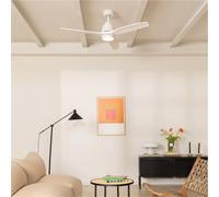 WIND STYLANCE NATURAL WOOD - Ventilateur De Plafond 40W Silencieux 100% Bois Plusieurs Tailles Télécommande