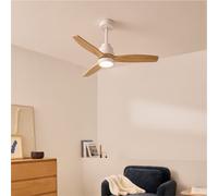 WIND STYLANCE NATURAL WOOD - Ventilateur De Plafond 40W Silencieux 100% Bois Plusieurs Tailles Télécommande
