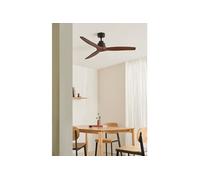 WIND STYLANCE - Ventilateur de plafond silencieux 40 W avec pales en ABS technique Ø 132 cm sans éclairage avec contrôleur mural