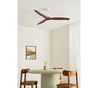 WIND STYLANCE - Ventilateur De Plafond Silencieux De 40 W Avec Pales En ABS Technique, Disponible En Plusieurs Tailles Sans Lumière