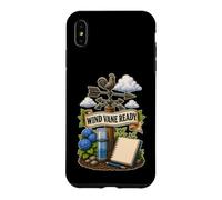 Wind Vane Ready Station météo, Jauge de Pluie, Boussole Coque pour iPhone XS Max