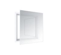Windhager 03269 Moustiquaire et Protection Solaire Cadre magnétique pour fenêtre Montage sans Outils Blanc 100 x 120 cm