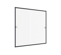 Cadre de protection anti-insectes pour fenêtres PLUS FLAT, anthracite, 100x120 cm