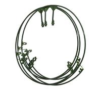 Windhager 06252 Vario Lot de 3 Tuteurs en Cercle 35-50 cm, Vert