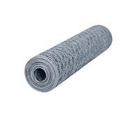 Windhager 06576 Grillage à Poule Hexagonale Gris 0,50 x 10 m
