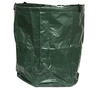 Windhager 06779 Sac de Jardin, Sac de Jardin, pour déchets de Jardin, Sac à déchets de Jardin, Sac à Feuilles, Pliable, Peu encombrant, Vert, 200 g/m², diamètre 45 x 50 cm