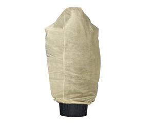 Windhager 07419 SuperProtect XXL Housse d'hiver en Non-tissé Thermique pour Jardin, Protection Contre Le Gel et Le Froid pour Arbres et Plantes avec Cordon de Serrage, 2 x 2,4 m, Beige