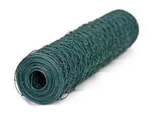 WINDHAGER 11252 - Grillage Hexagonal Vert 13 mm - Maille Plastifiée - 10 x 1 m - Idéal pour Poulailler et Basse Cour