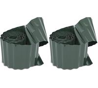 Windhager 5389 Bordure de pelouse 15 cm x 9 m Vert (Lot de 2)