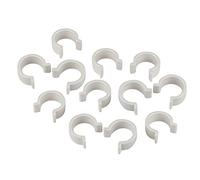 Windhager ALUSTAR 33703 Lot de 12 Clips de Rechange pour Serre Blanc