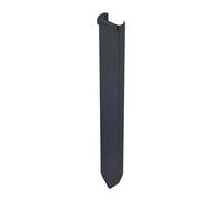 Windhager Ancrage en Terre pour Bordure de pelouse - Anthracite - Piquet de Terre, Bordure Jardin Exterieur, ancrage au Sol, Piquet ancrage - Conformes à nos Bordures de pelouse