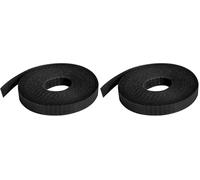 Windhager Bande auto-agrippante universelle pour plantes, bande auto-agrippante jardin, bande pour plantes, bande pour arbres, relier les câbles, 5 m x 1,2 cm (Lot de 2)