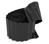 Windhager Bordure à Gazon, Anthracite et Noir, 20 cm x 9 m
