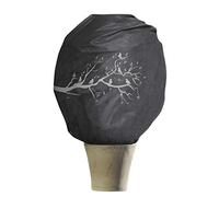 Windhager Bulgomme Nappe Ronde 135 x 135 cm, Protège Table PVC Blanc 1,9 mm Antidérapant et Imperméable, Mousse Amortissante, Surface Gaufrée, 53899
