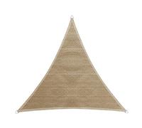 Windhager Capri 10751 Voile d'ombrage Triangulaire 4 x 4 m (égalise) Protection Solaire pour Jardin et terrasse Anches résistantes aux UV et aux intempéries