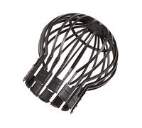 Windhager Couvercle de Tuyau de gouttière, Protection de Tuyau de Descente, Protection de gouttière, Filtre de gouttière, Protection Contre Les Feuilles pour gouttière, Noir