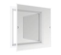 Windhager Fenêtres anti-mouches Ultra Flat 120 x 150 cm Alu blanc à raccourcir
