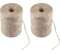 Windhager Ficelle de Jute 06813 Ficelle de Jute Naturelle 1,5 mm x 170 m (Lot de 2)