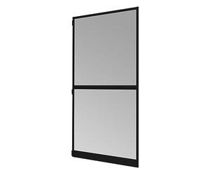 Windhager Moustiquaire de porte avec cadre tendeur - Cadre en aluminium - 100 x 210 cm - Anthracite