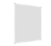Windhager Moustiquaire fenêtre extensible FLEXI FIT, cadre télescopique 130x150 cm, blanc, montage sans perçage, aluminium, maille fibre de verre résistante, ajustable pour fenêtres standard, 04305
