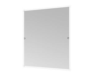 Windhager Moustiquaire pour fenêtre Plus - Cadre en Aluminium - sans perçage - Kit à Monter soi-même - 130 x 150 cm - Blanc