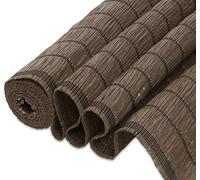 Windhager Natte De Protection En Raphia Contre Les Regards Indiscrets 120 X 300 Cm Marron G
