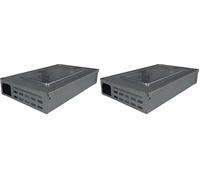 Windhager Piège à Souris Vivant Multiple, est en Acier, Anti Rongeur, Piege a Souris, Piège à Souris Vivantes, Respectueux des Animaux, Optimal dans la Garde-Manger, Le Garage, Le sous-Sol (Lot de 2)