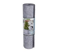 Windhager protège-Pot décoratif en Feutre Flocon de Neige M - 114 x 25 x 0,3 cm - Gris/Blanc - Protection hivernale pour Plantes en Pot - Protection Contre Le Froid - Protection Contre Le Gel