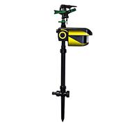 Windhager Répulsif pour Animaux Water Guard Solar, Anti-Animaux, Répulsif d'animaux avec Détecteur de Mouvement, Noir, jusqu'à 120 m², 05046