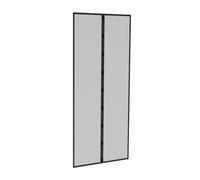 Windhager Rhino Insect Screen Moustiquaire rideau de porte à fermeture magnétique, noir, 95 x 215 cm, 03798