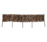 Windhager Rouleau de bordure de saule 100 cm x 20 cm, Marron, osier