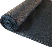 Windhager Rouleau de protection brise-vue pour jardin et balcon avec cordon de fixation 60 m Anthracite 1,2 x 25 m 180 g/m² 06428