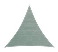 Windhager Segel Capri 10766 Voile d'ombrage Triangulaire 5 x 5 m (simultanément) Protection Solaire pour Jardin et terrasse Résistant aux UV et aux intempéries Olive