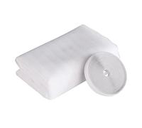 Windhager Tulle Moustiquaire Fibre de verre, Toile Haut de Gamme en Ibre de Verre, Protection Eficace contre les insectes, 100 x 130 cm, Blanc, 03487