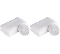 Windhager Tulle Moustiquaire Fibre de Verre, Toile Haut de Gamme en ibre de Verre, Protection eficace Contre Les Insectes, 150 x 180 cm, Blanc, 03478 (Lot de 2)