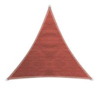 Windhager Voile d’ombrage Triangulaire Adria 3,6 x 3,6 m, Terracotta, Toile Pare-Soleil Respirante avec Protection UV, idéale pour terrasse, Jardin et Balcon, Installation Facile et Durable, 10971