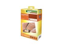 Windhager Voile d'ombrage Coulissante sur Câbles, Voile Pare-Soleil pour la Technique de Tension de Corde, Voile de Protection Solaire Idéale pour Pergola Ou Véranda, 4, 2 x 1, 4 m, Terracotta, 10879