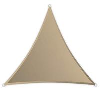 Windhager Voile d'ombrage Sunsail Riviera, Triangle 3, 6 x 3, 6 m (Isocèle), Protection UV, Résistant aux Intempéries, Hydrofuge, Kaki, 10888