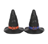 Windhorse Salière et poivrière en forme de chapeau de sorcière - Qualité alimentaire, parfaite pour les événements d'Halloween, pièce de conversation