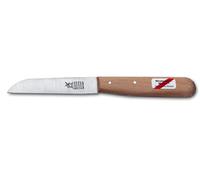 Windmühlenmesser classique large - 104 mm, carbon, en bois de hêtre fayard