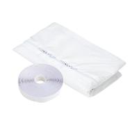 Window Sealing Kit For AC, Portable Air Conditioner Window Vent Cloth | 300cm Waterproof Polyester Hot Air Stop Guard For Tumble Dryers Winter Insulation Home Cooling