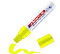 Edding 4090 4-4090065 Marqueur craie jaune fluorescent 4 mm, 15 mm