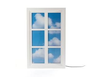Windows Suite Applique Murale Blanc/ Bleu