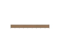 vidaXL Paravent 9 panneaux 1200 x 160 cm Taupe