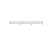 Windscherm 9-panelen 1200x80 cm stof zandwit47186