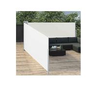 Windscherm uittrekbaar 100x1000 cm crÃme48473