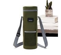 Wine Bag Tote, Wine Bottle Sacs de Protection de - Sac à vin Porte-boissons avec poignée Sac à vin portable - Sac de transport de vin pliable pour les fêtes, la plage, les voyages, Vert de