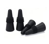 Wine Bottle Stopper - Ergonomic Silicone Seal, Long Lasting Beverage Saver | Silicone Wine Stopper - Ergonomic Seal for Bottles | Long Lasting Material Keeps Drinks Fresh with Easy Use for Home Kitchen