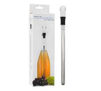 Wine Chiller Stick - Bâton de refroidissement en acier inoxydable avec verseur aérateur et bouchon anti-fuite | Baguette Rapid Chill 3 en 1 pour Blanc